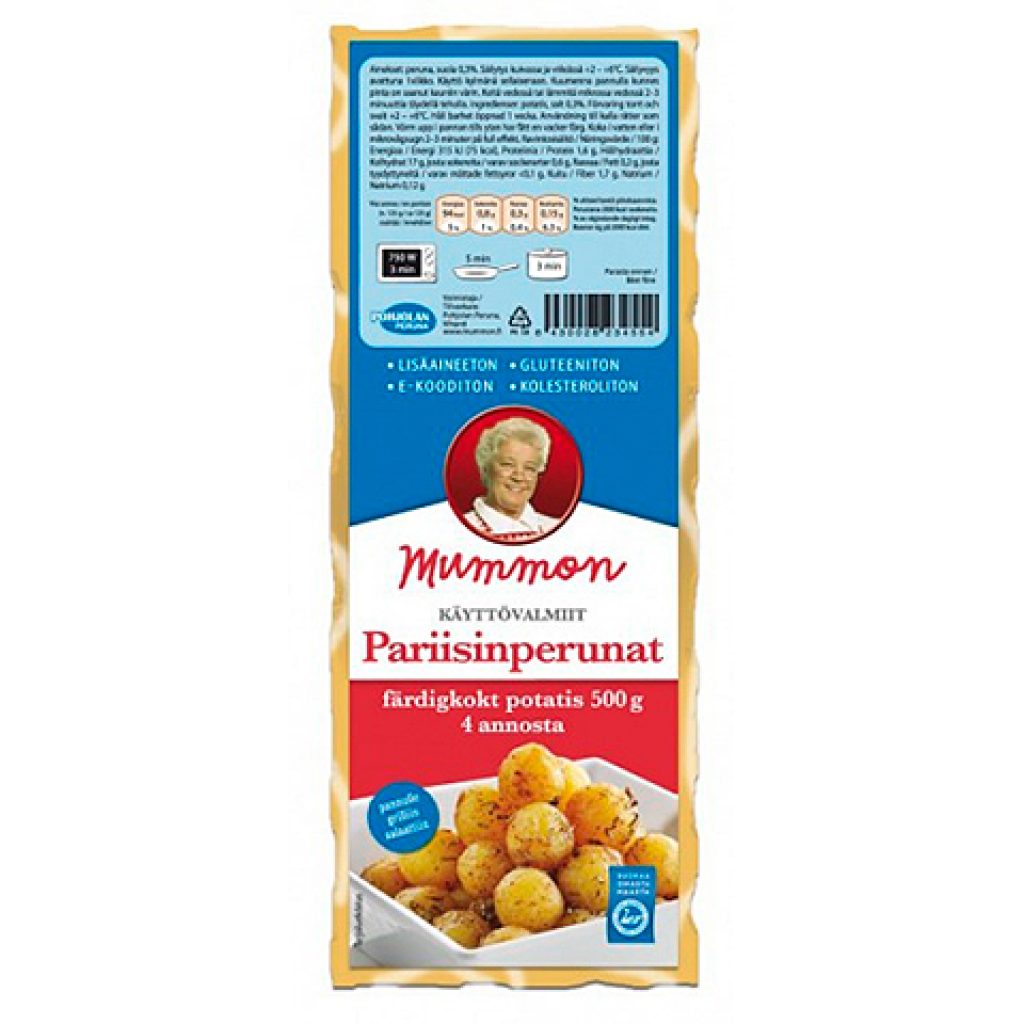 Mummon kypsät Pariisinperunat 500g