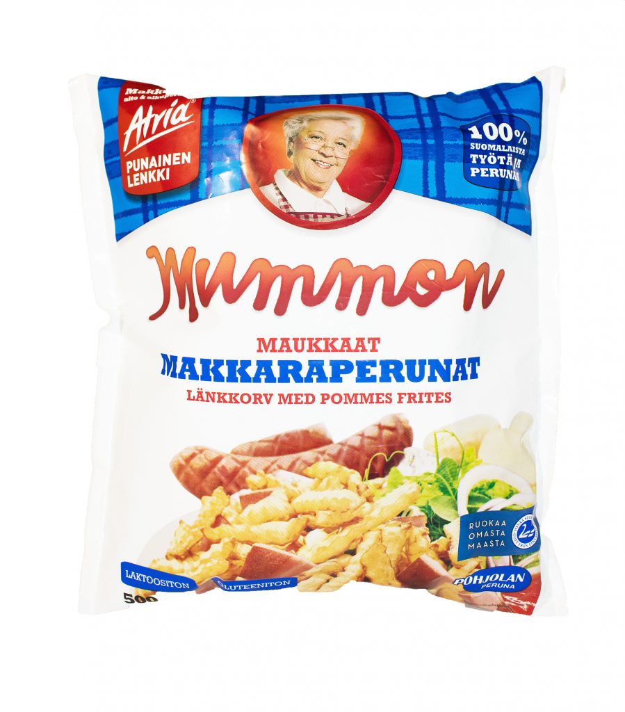 Mummon maukkaat makkaraperunat