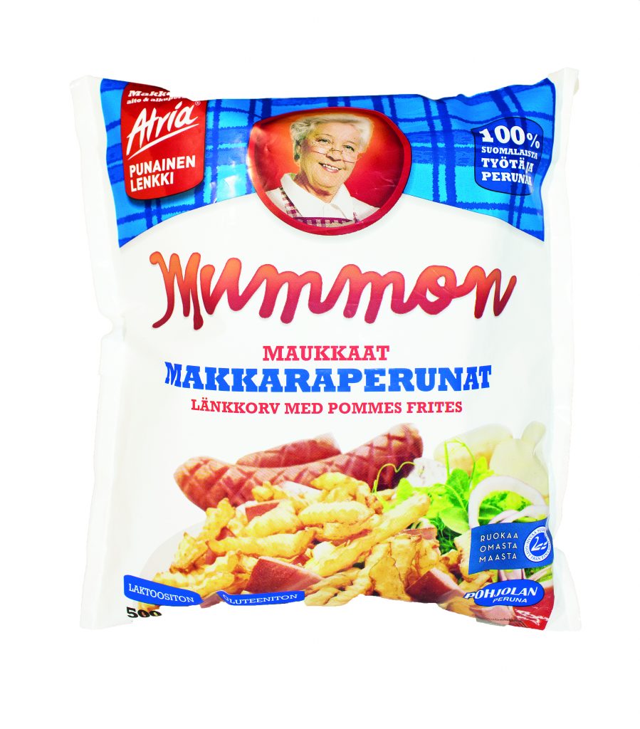 Mummon maukkaat makkaraperunat
