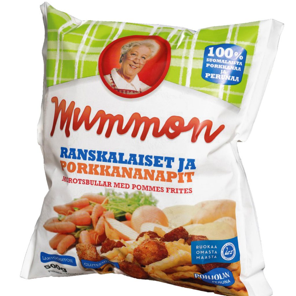 Mummon ranskalaiset ja porkkananapit 500 g