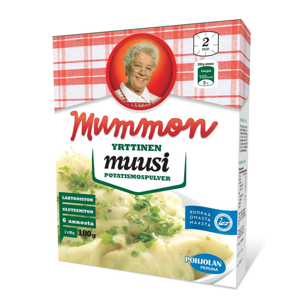 Mummon yrttinen muusi 180g