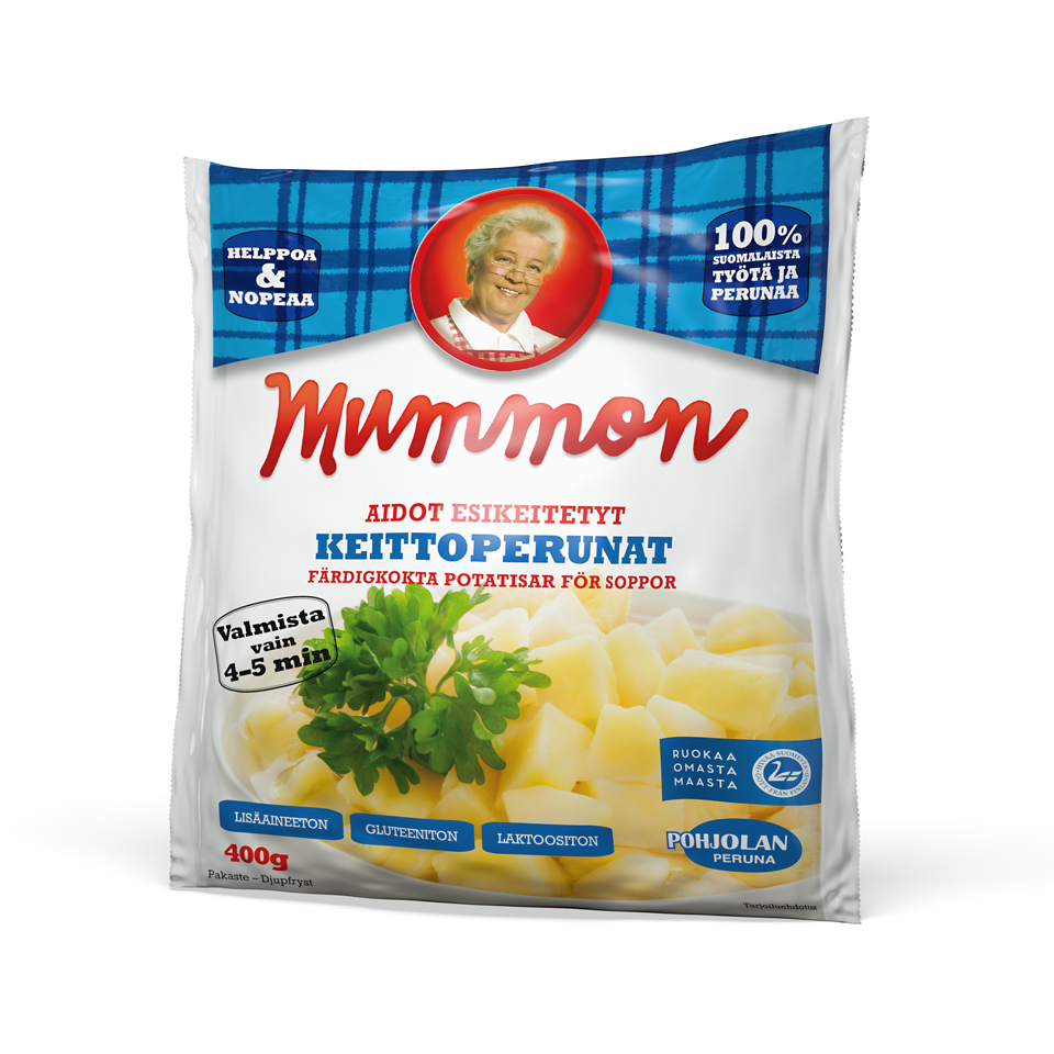 Mummon hetivalmiit Keittoperunat 400g