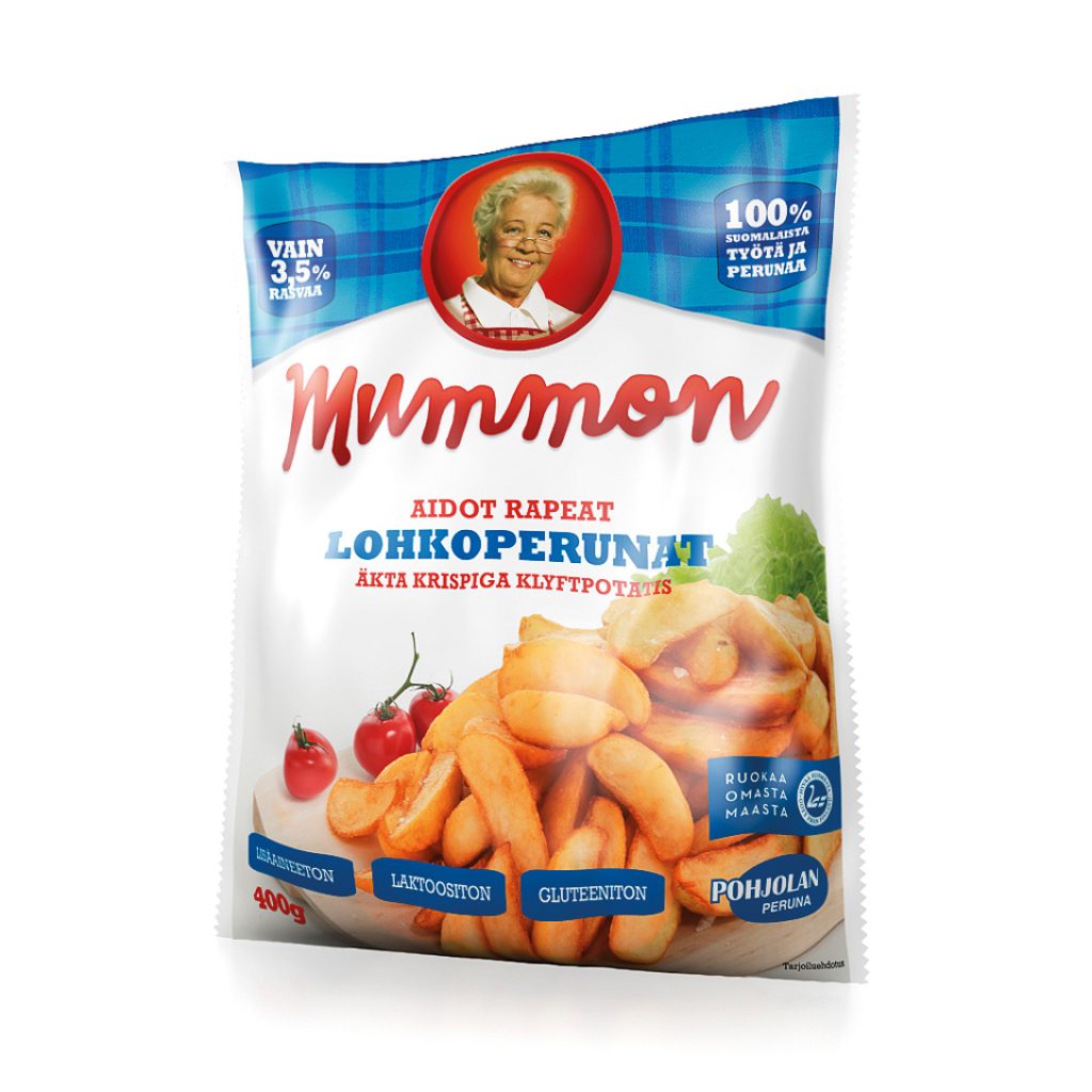 Mummon Lohkoperunat 400g