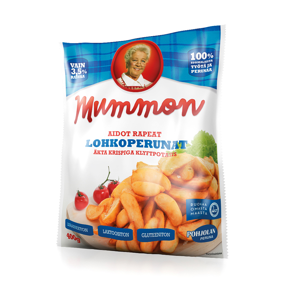 Mummon Lohkoperunat 400g