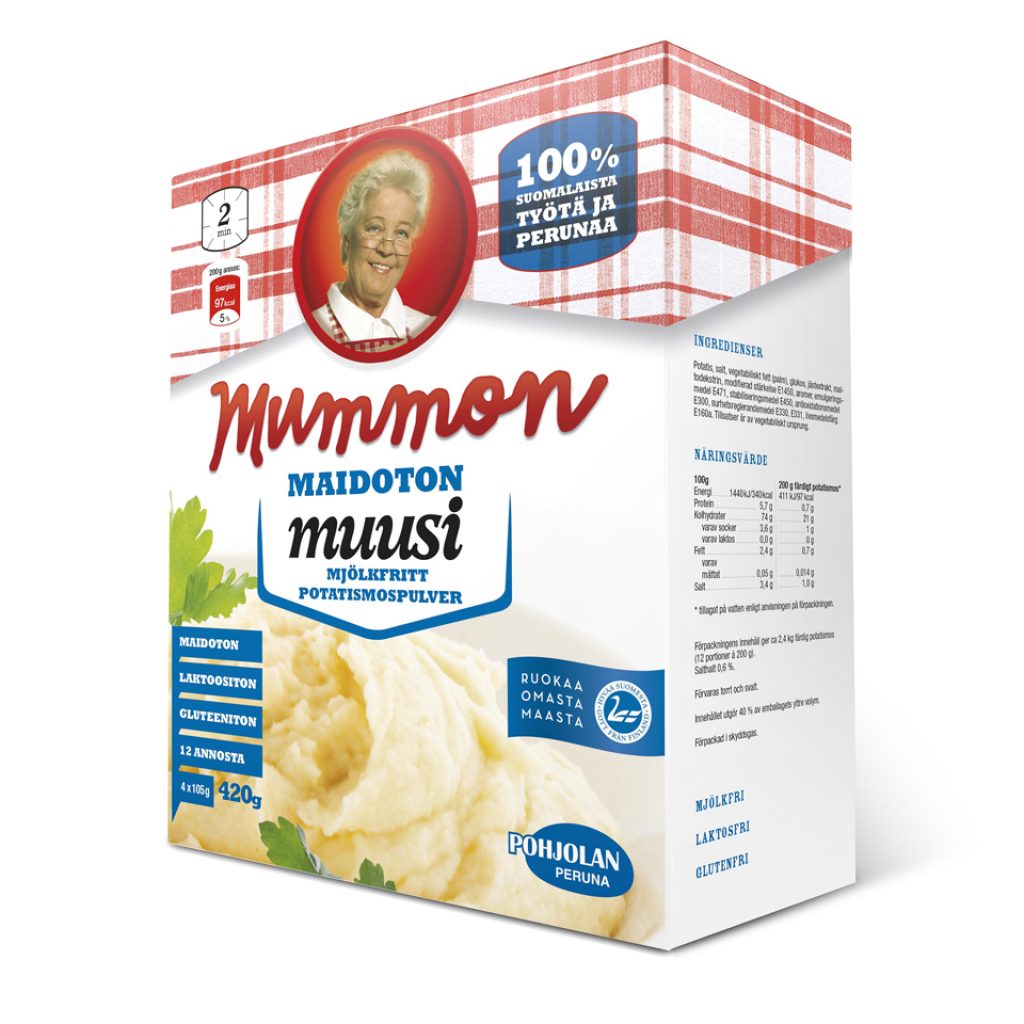 Mummon maidoton muusi 420g
