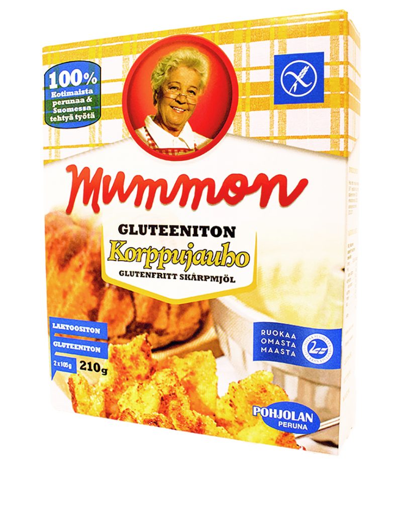 UUSI! Mummon gluteeniton Korppujauho 210 g