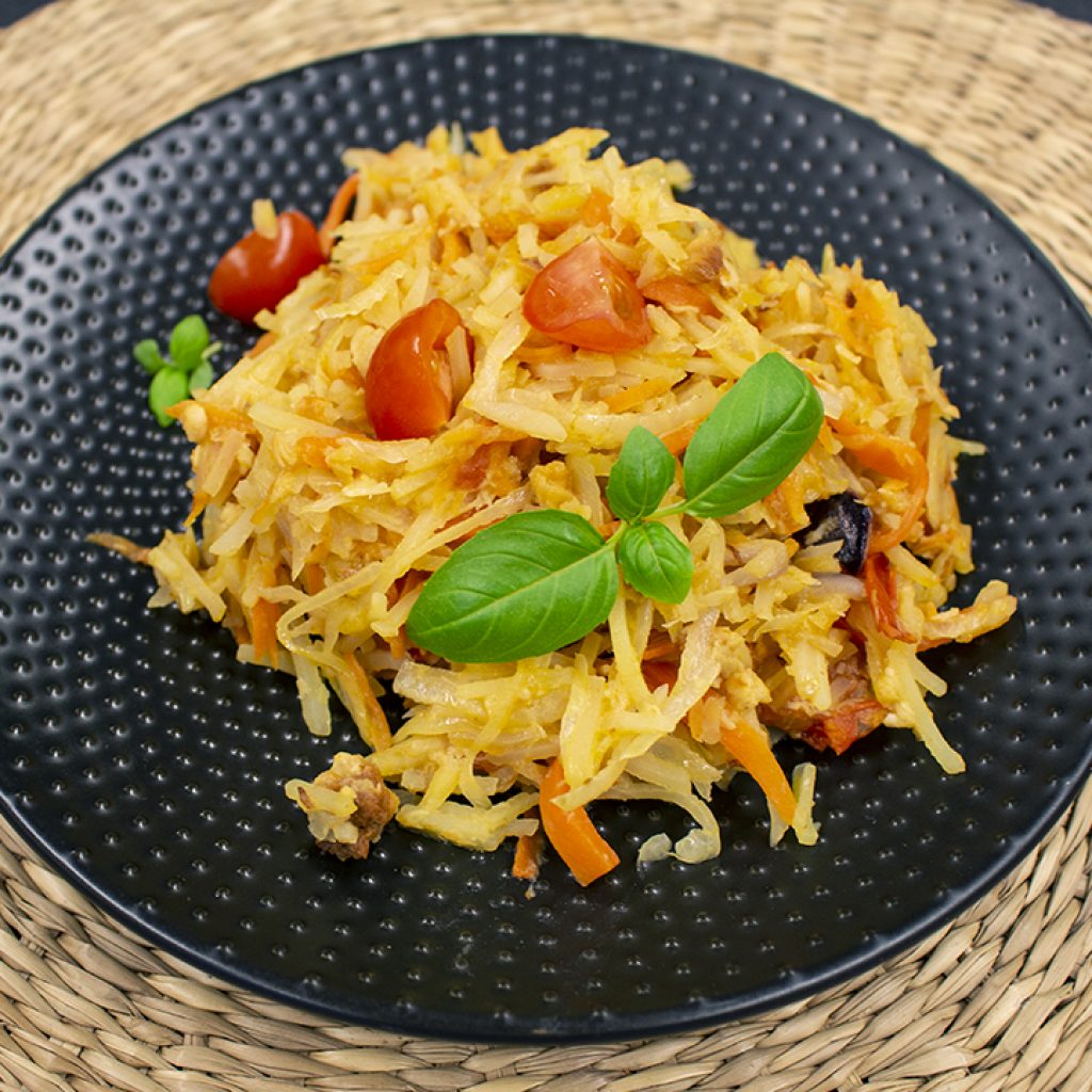 Perunanuudelia ja luonnonkalaa