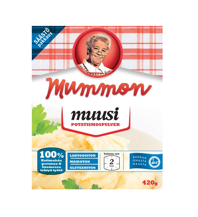 Mummon muusi 420 g (4 x 105 g)