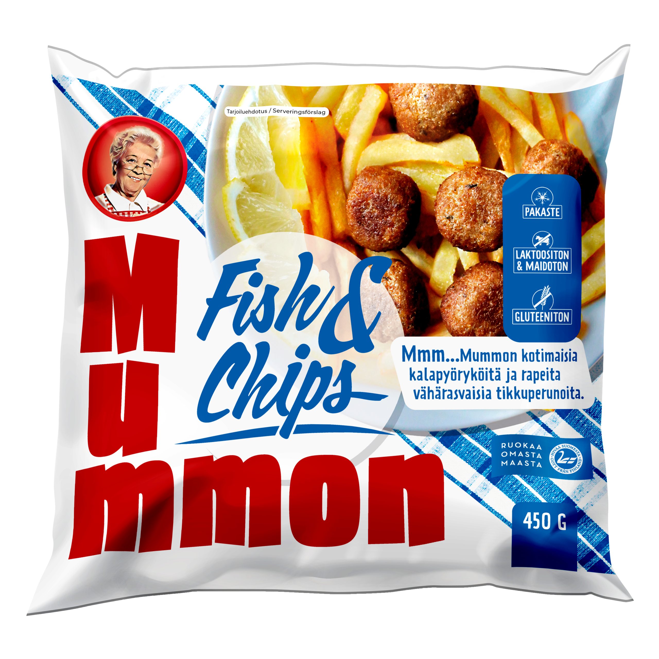 Mummon Fish & Chips 450 g