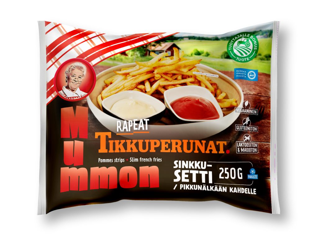 Mummon Potato slim french fries 250 g