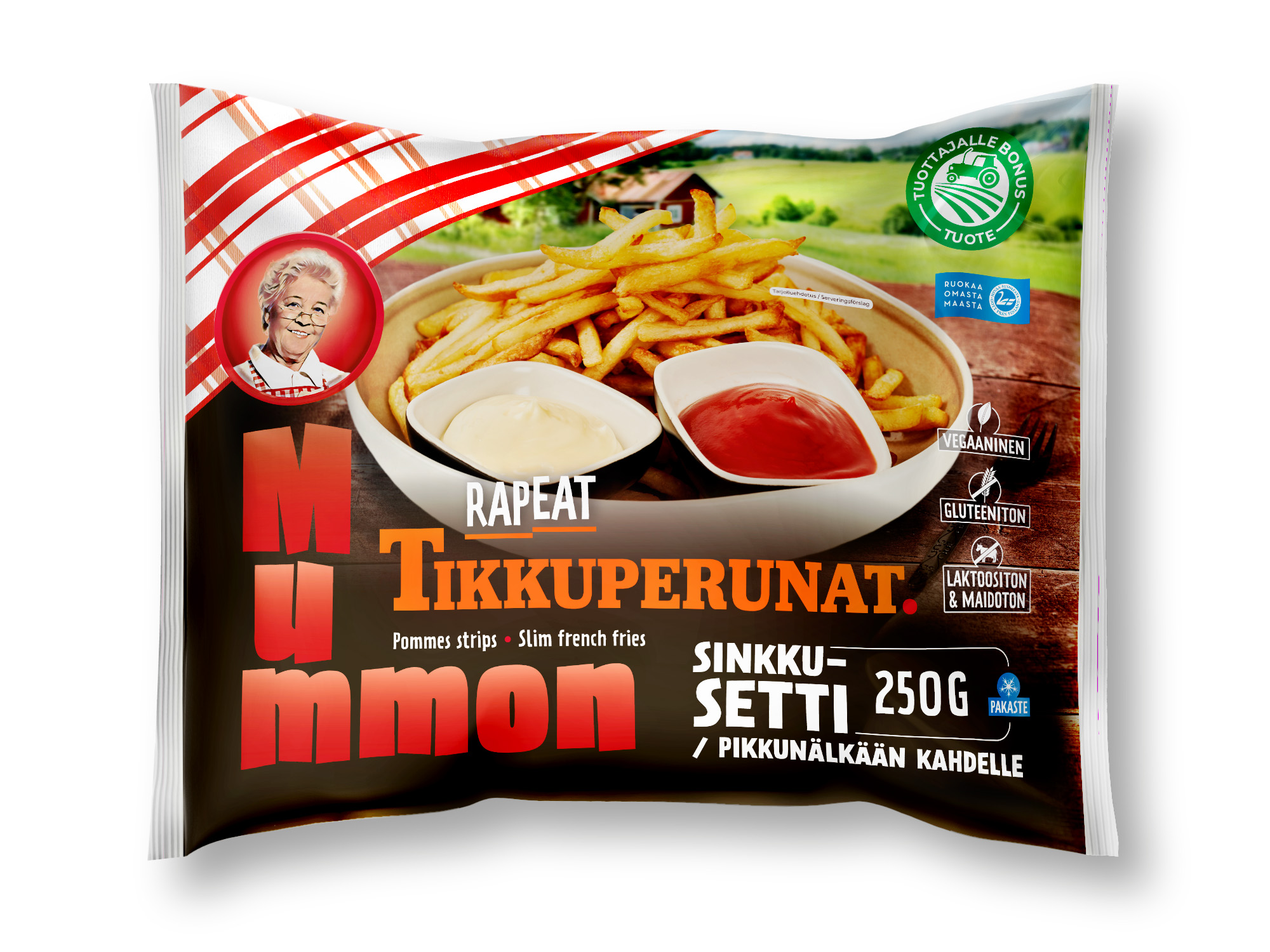 Mummon tikkuperunat 250 g