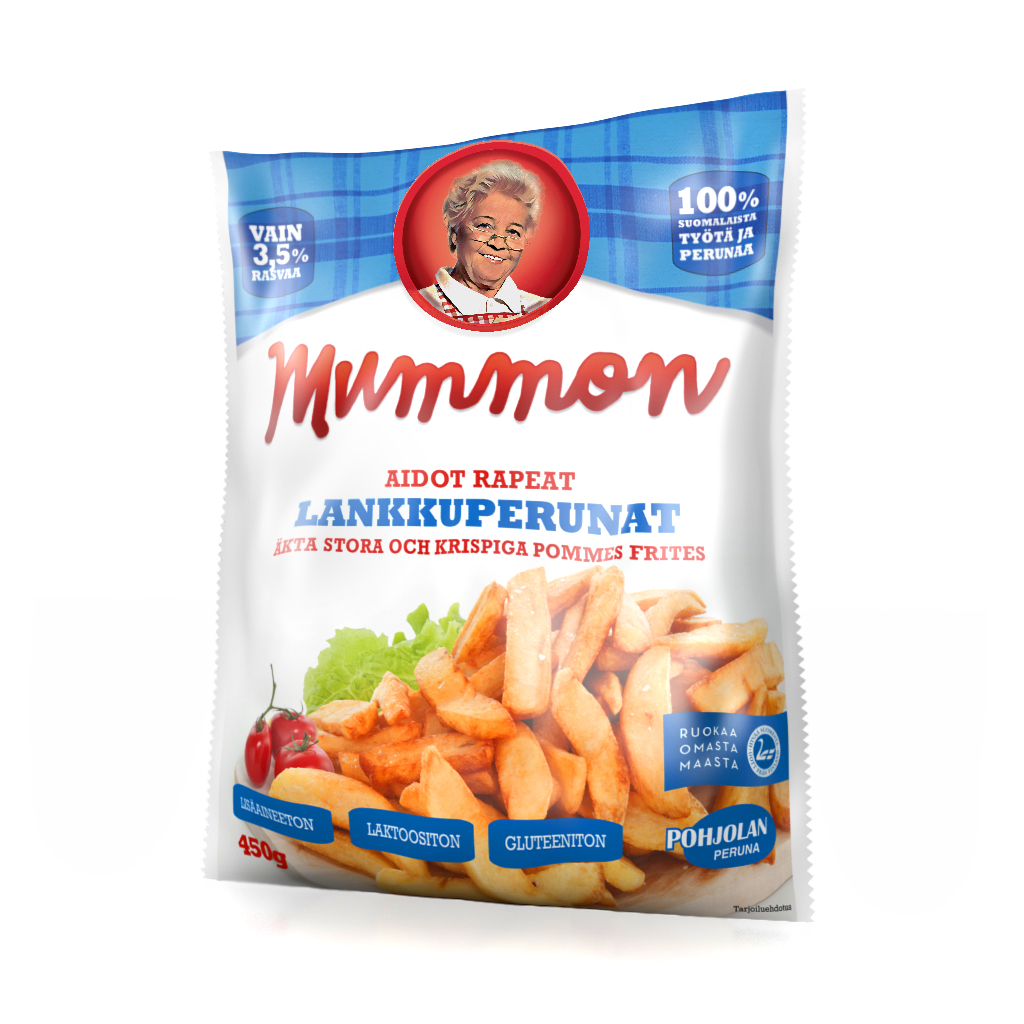 Mummon rapeat Lankkuperunat 450g