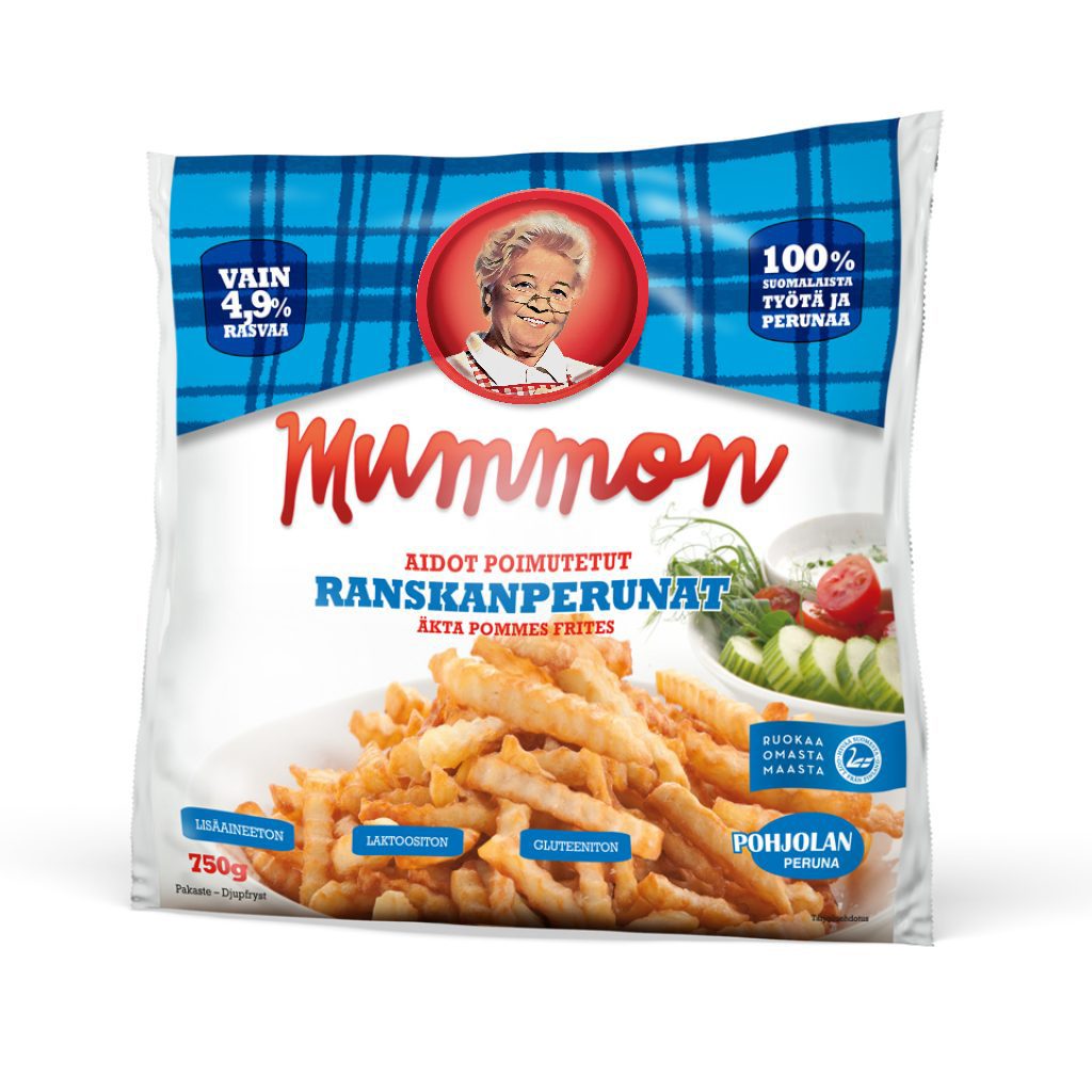 Mummon Classic French Fries 750g Crinkle Cut