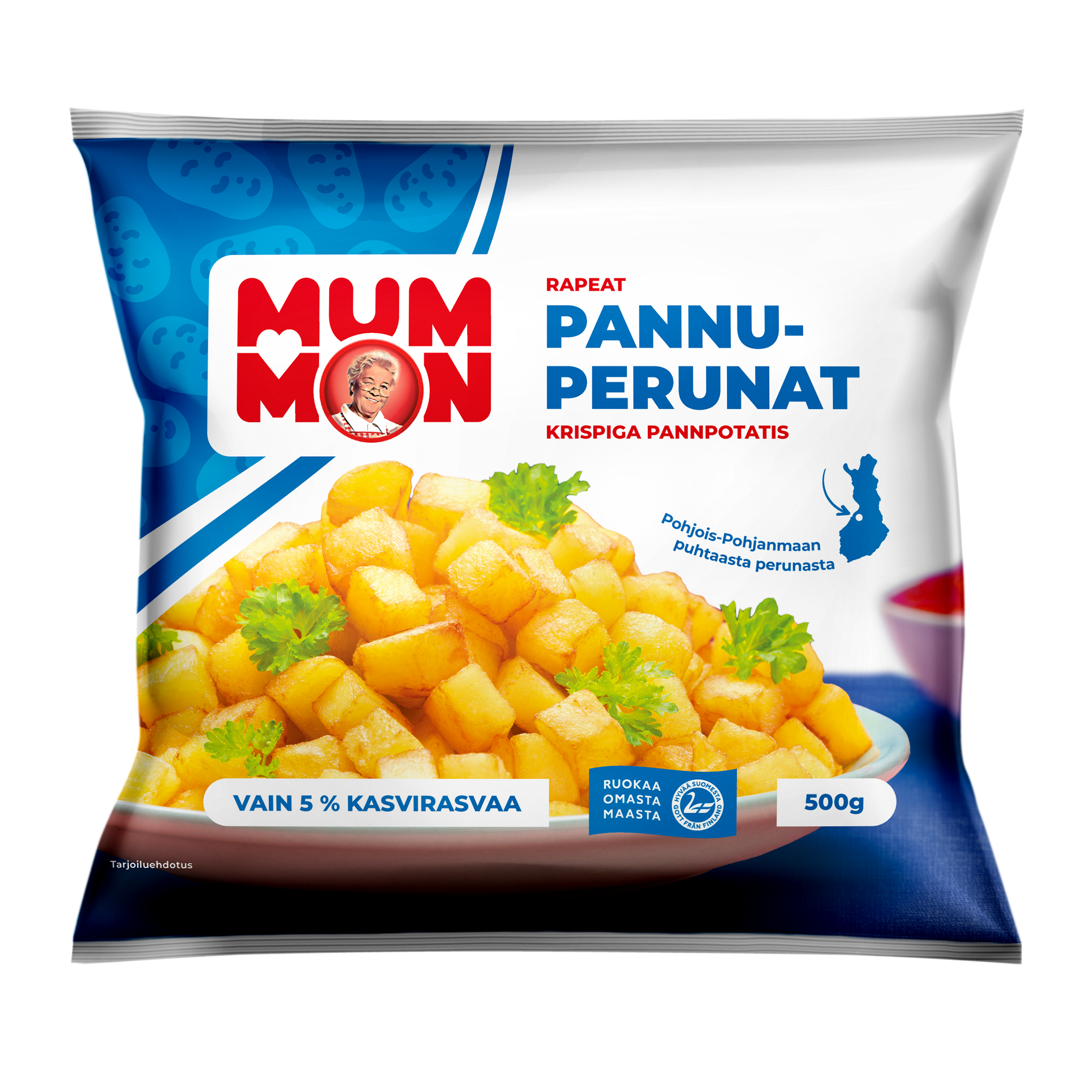 Mummon rapeat Pannuperunat 500 g
