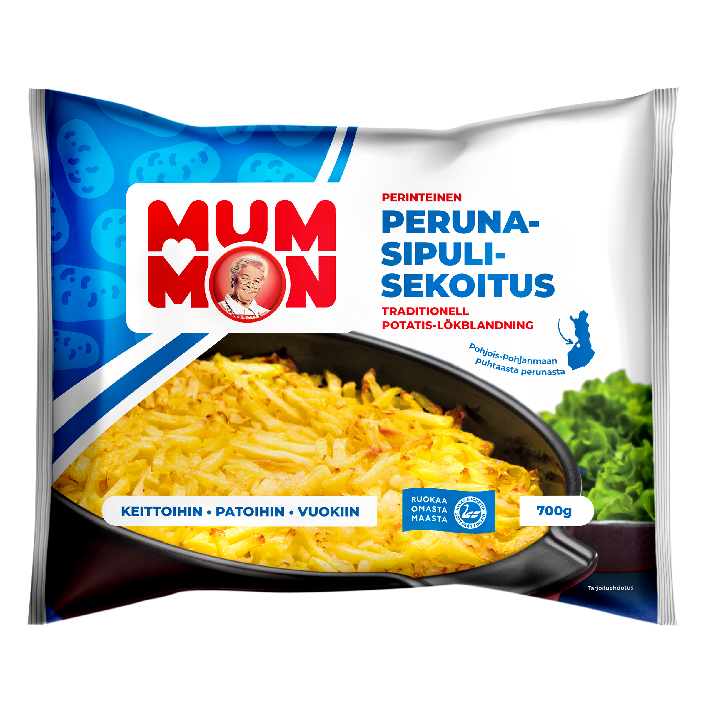 Mummon perinteinen peruna-sipulisekoitus 700g