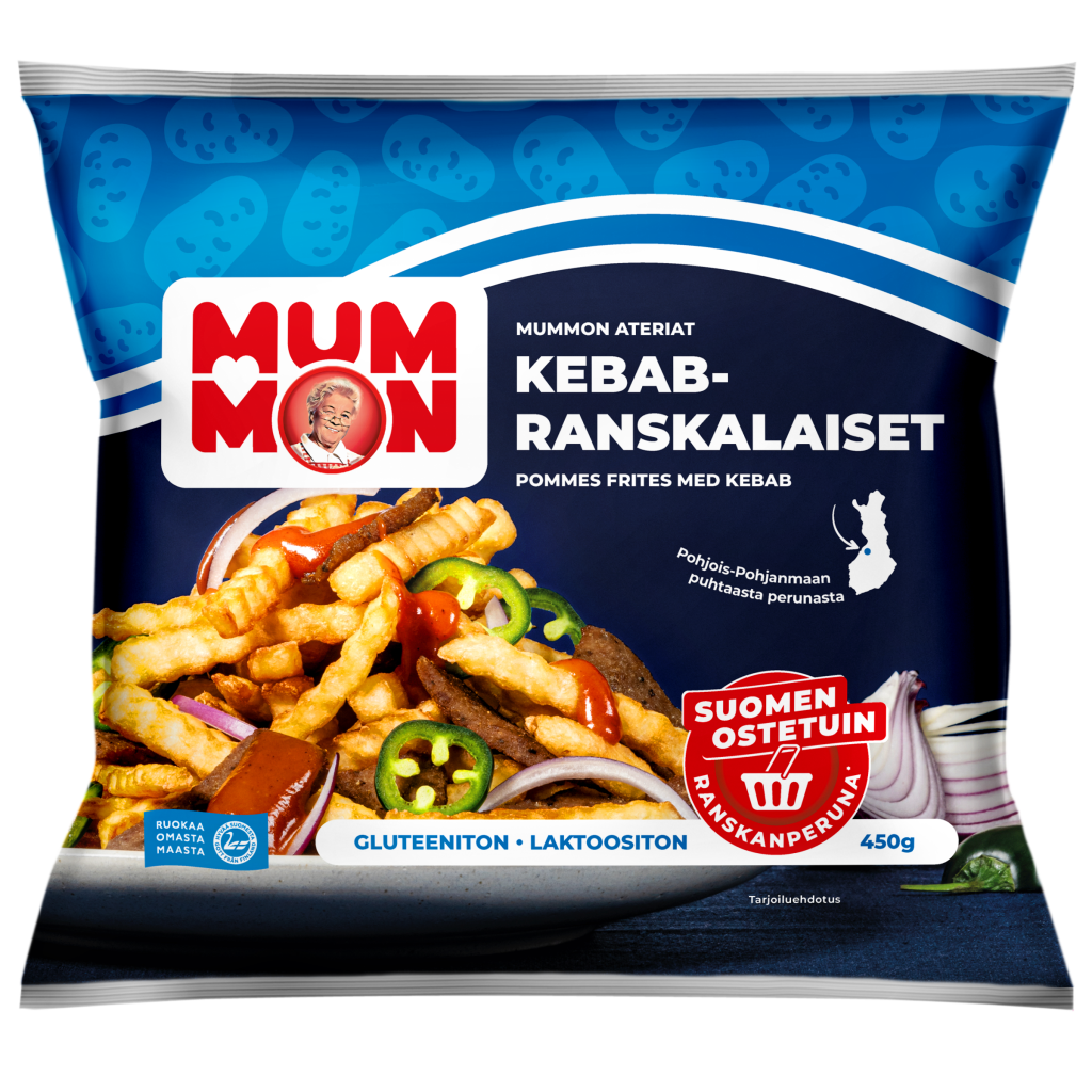 Mummon Kebab-Ranskalaiset 450g