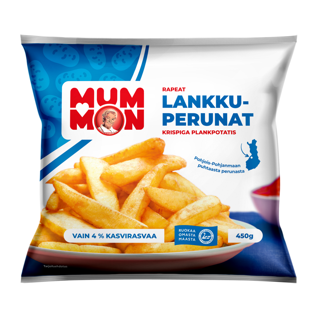 Mummon rapeat Lankkuperunat 450 g