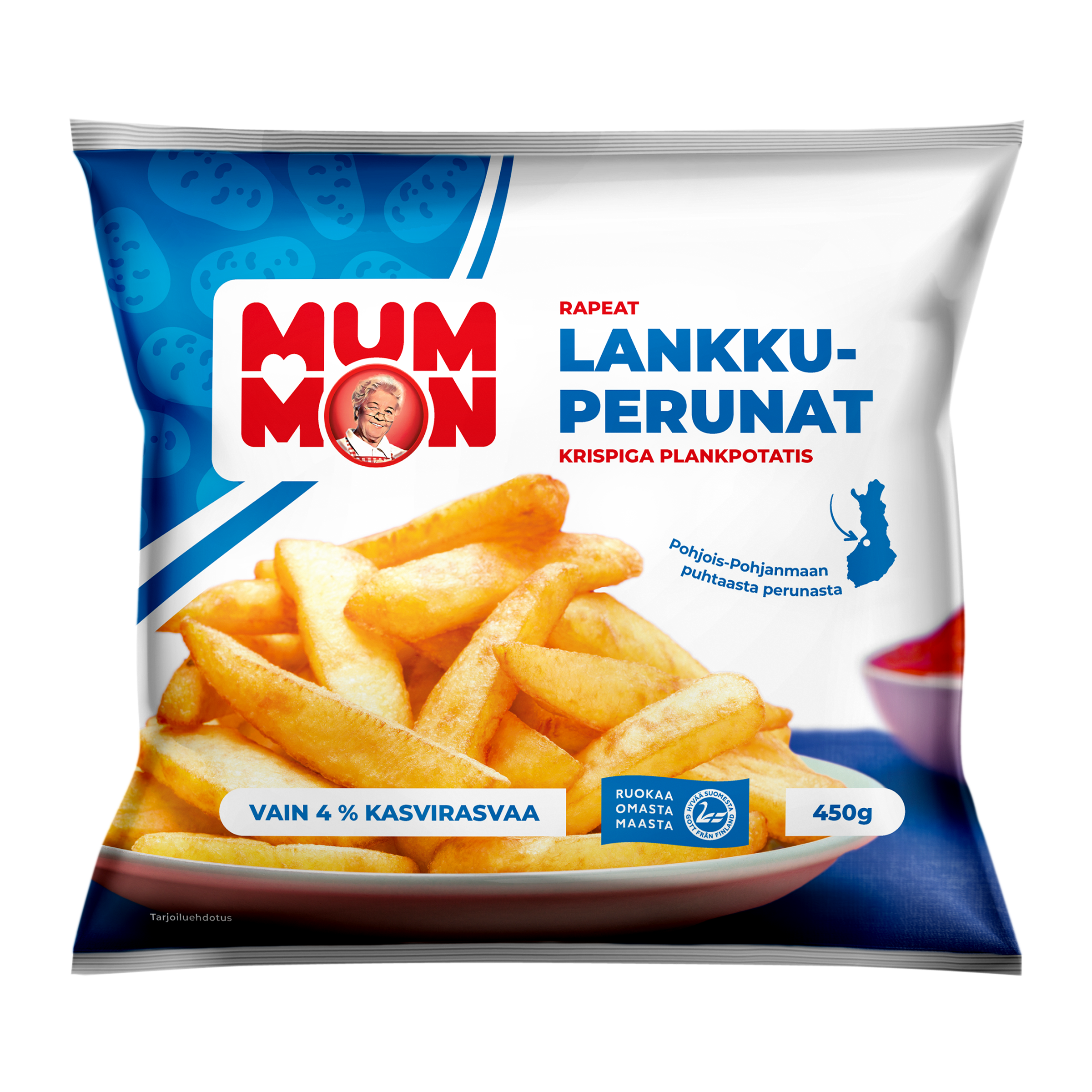 Mummon rapeat Lankkuperunat 450 g