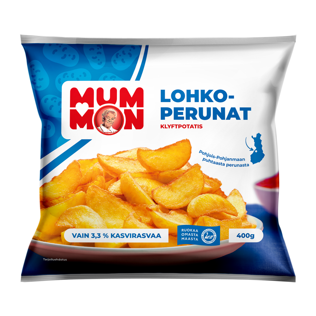Mummon Lohkoperunat 400 g