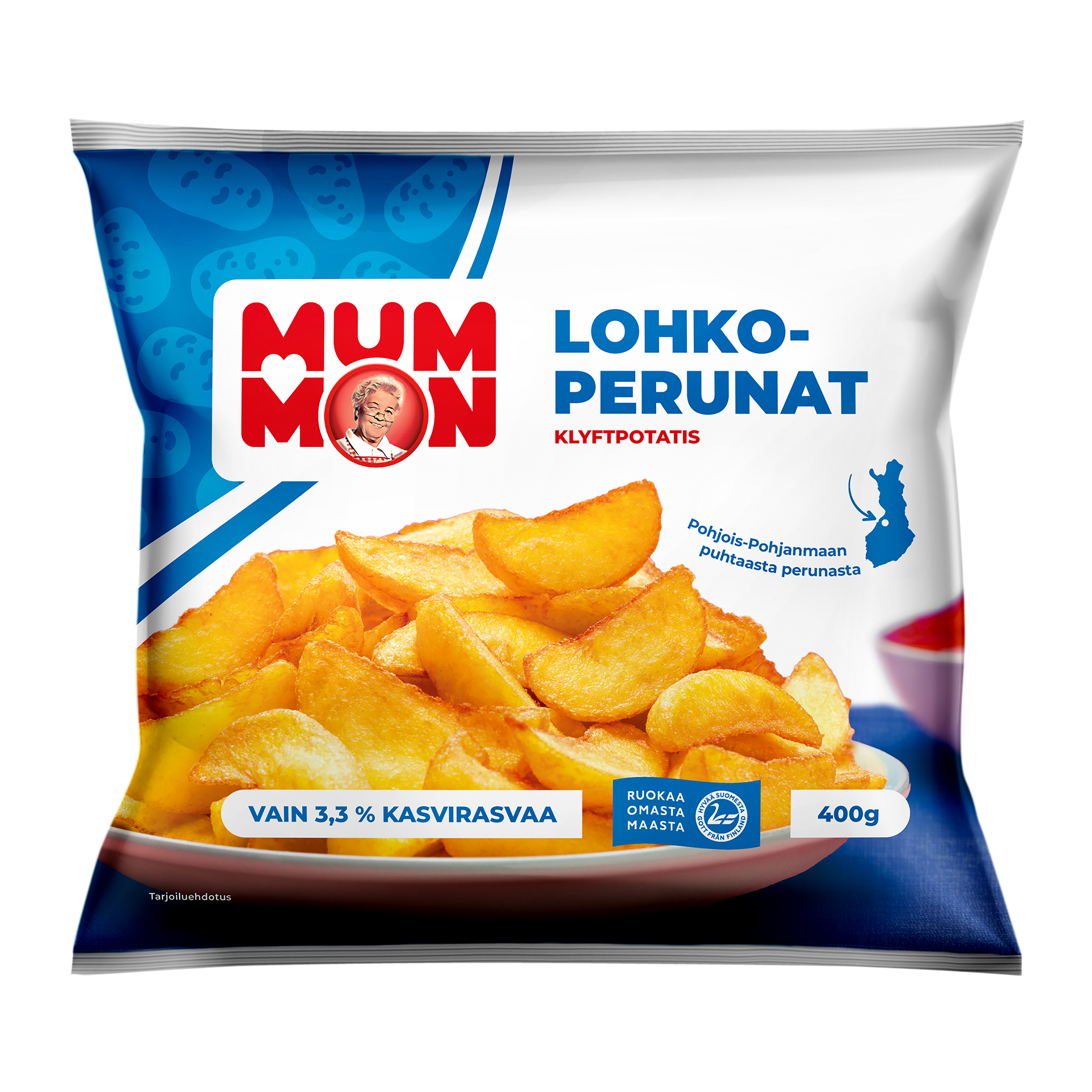 Mummon Lohkoperunat 400 g