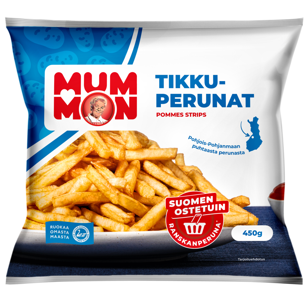 Mummon Tikkuperunat 450g