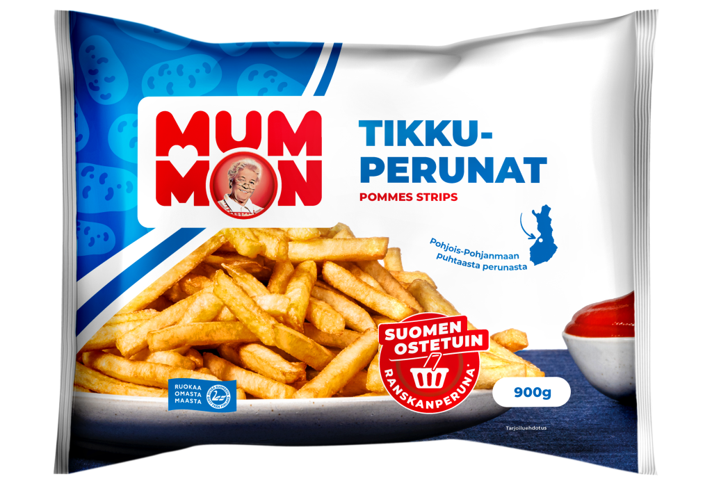 Mummon Tikkuperunat 900g