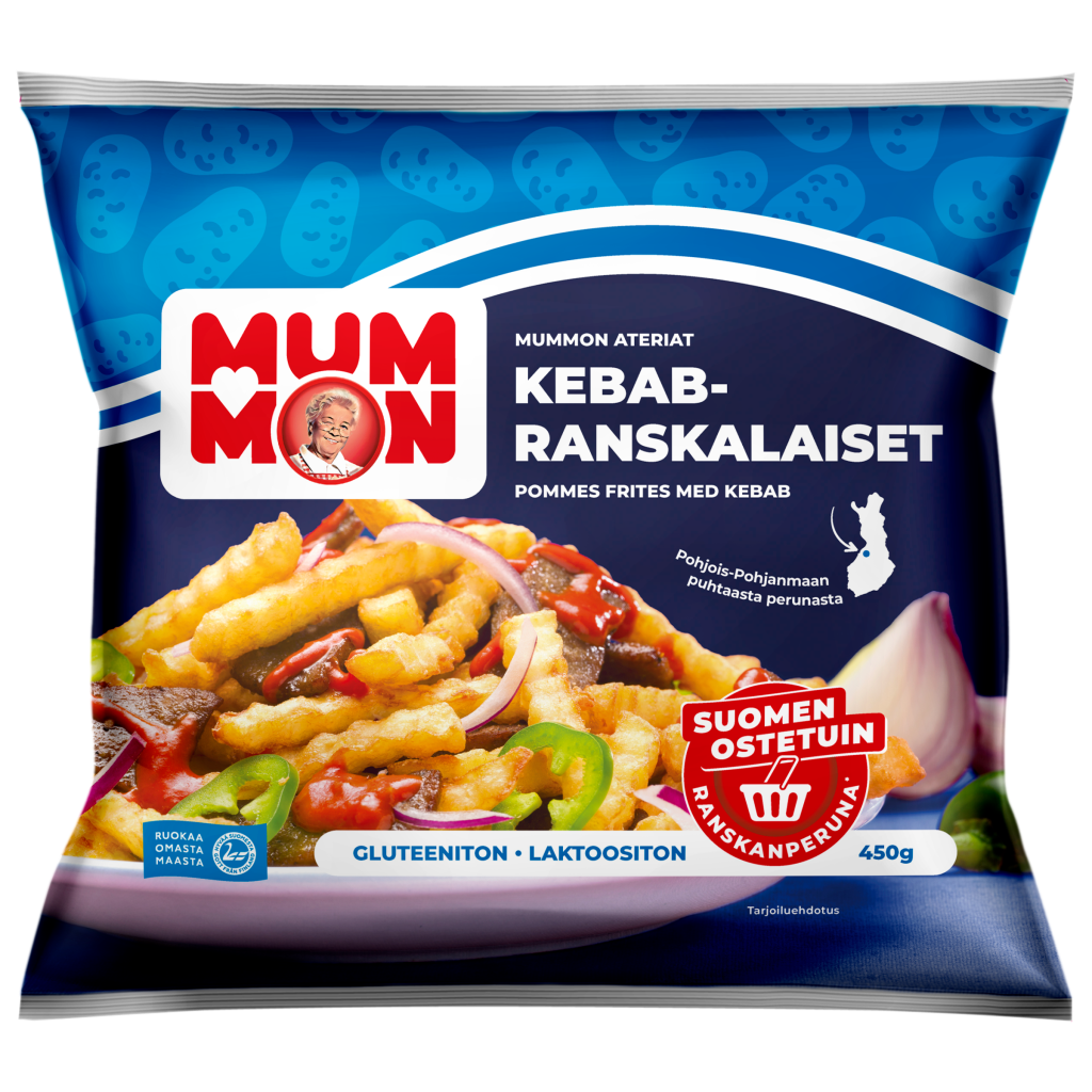 Mummon Kebab-Ranskalaiset 450g
