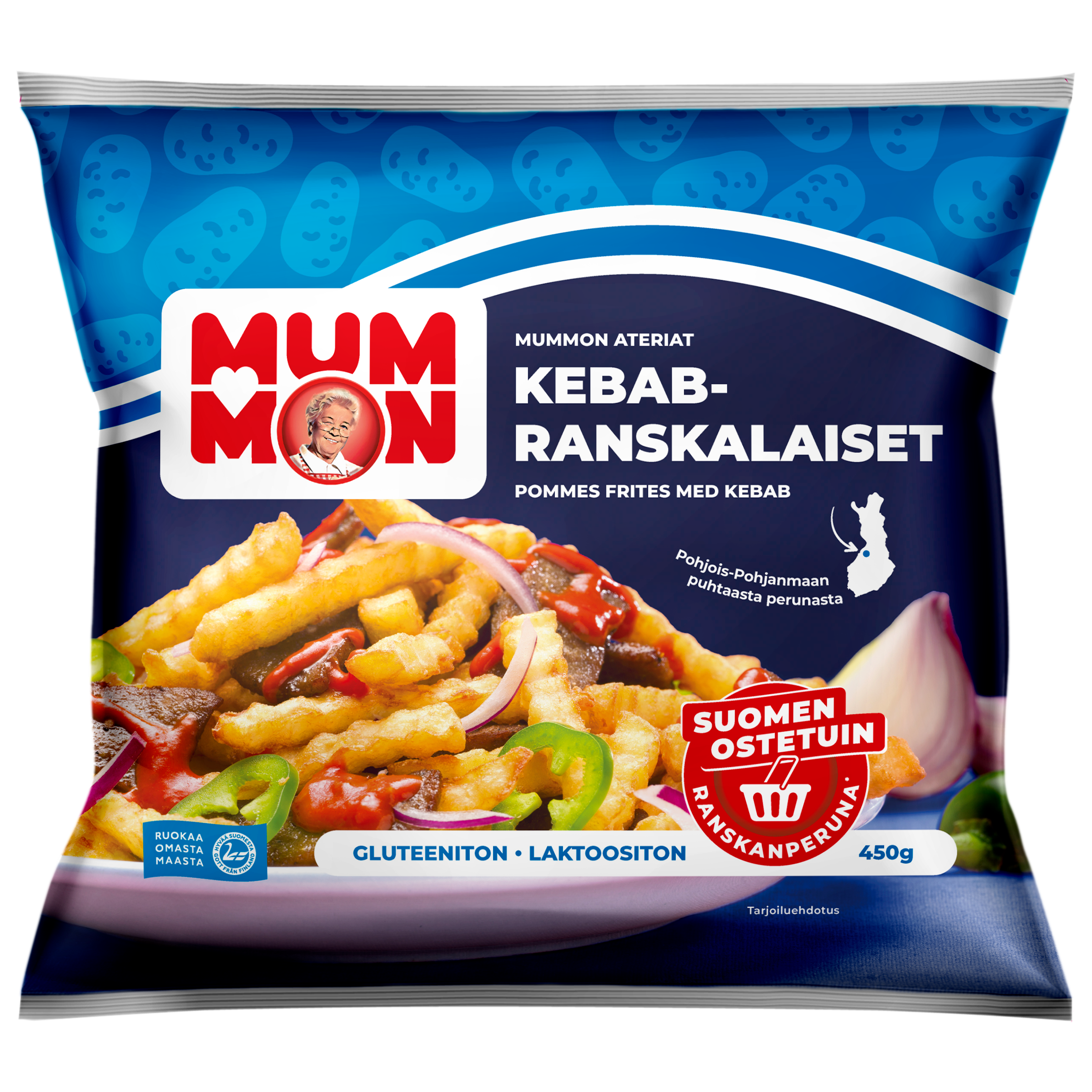 Mummon Kebab-Ranskalaiset 450g