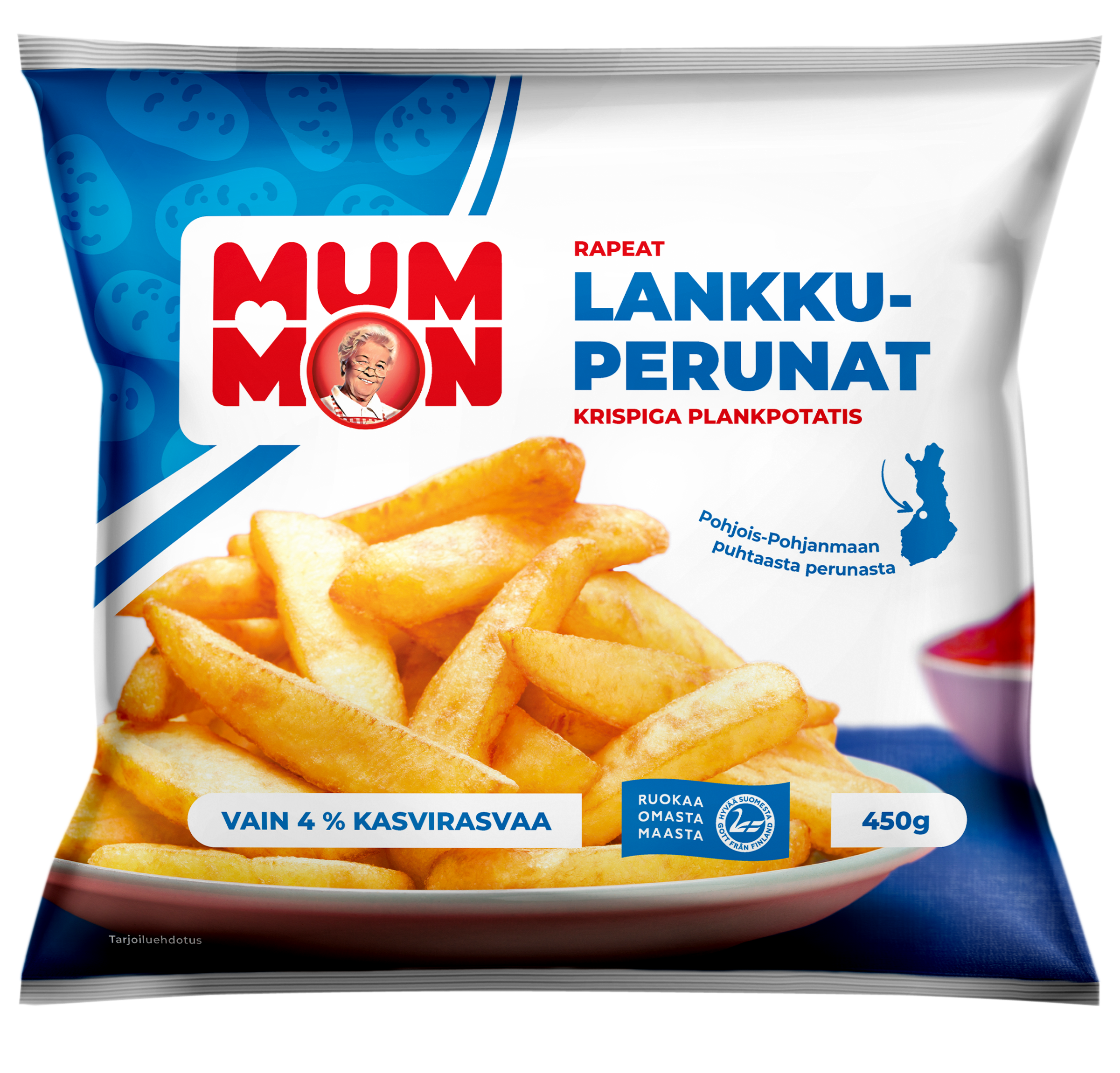 Mummon rapeat Lankkuperunat 450 g