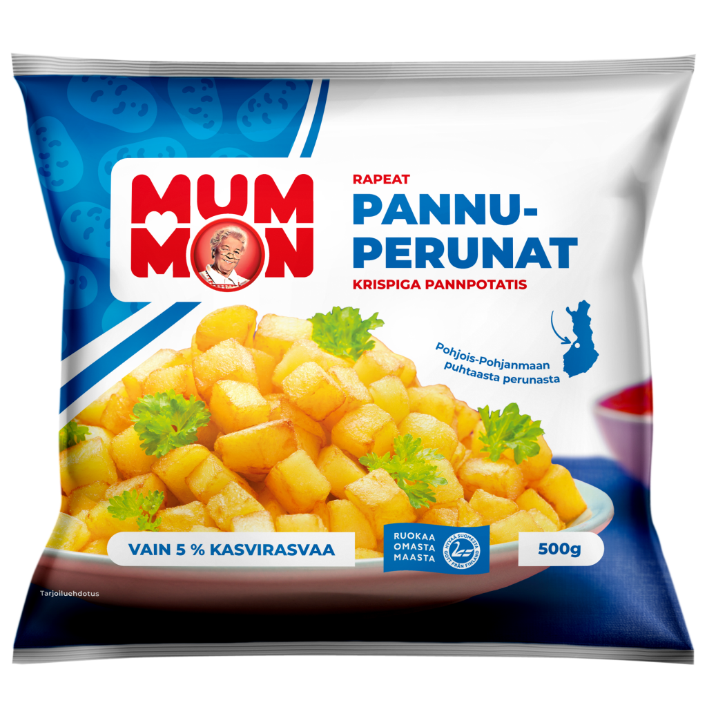 Mummon rapeat Pannuperunat 500 g