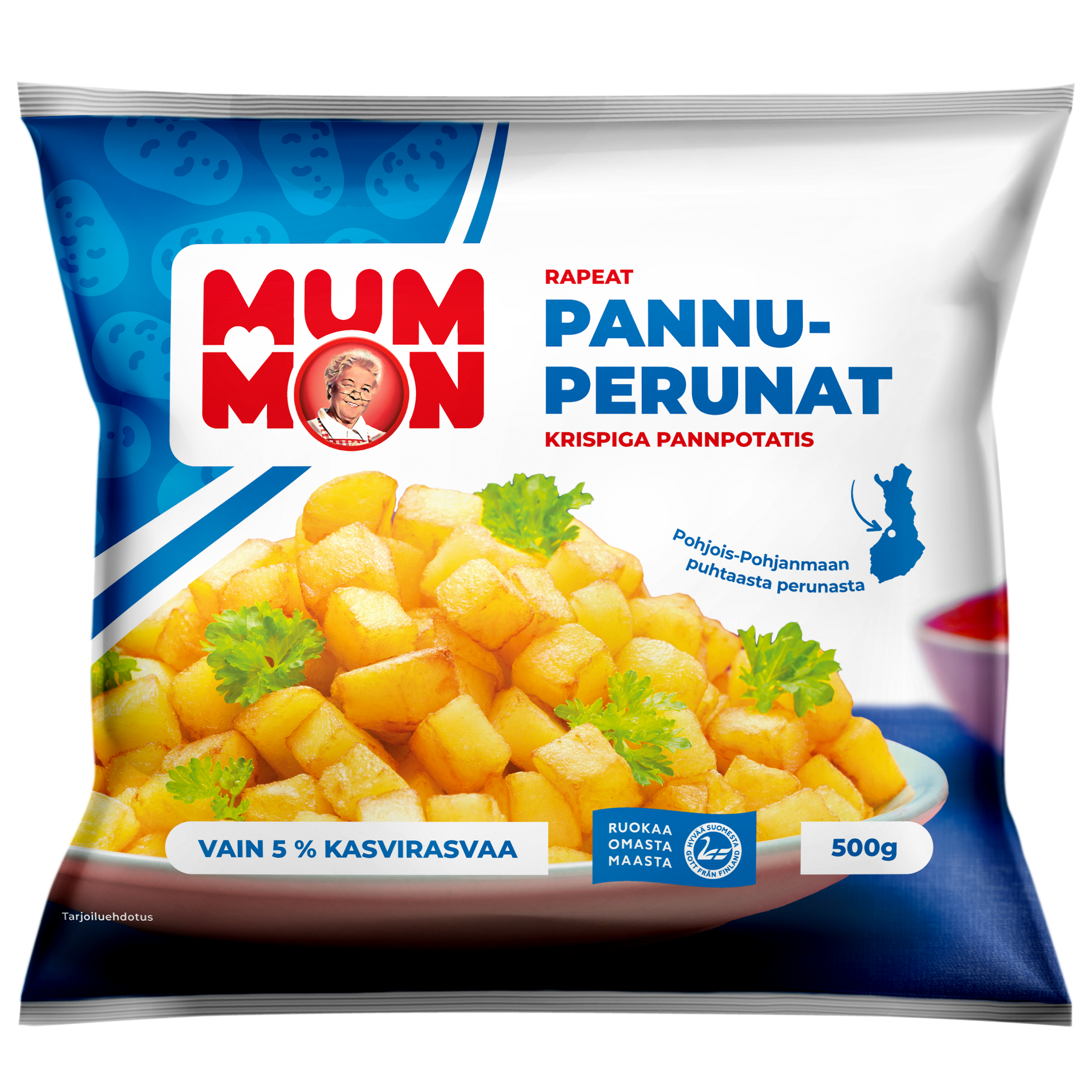 Mummon rapeat Pannuperunat 500 g
