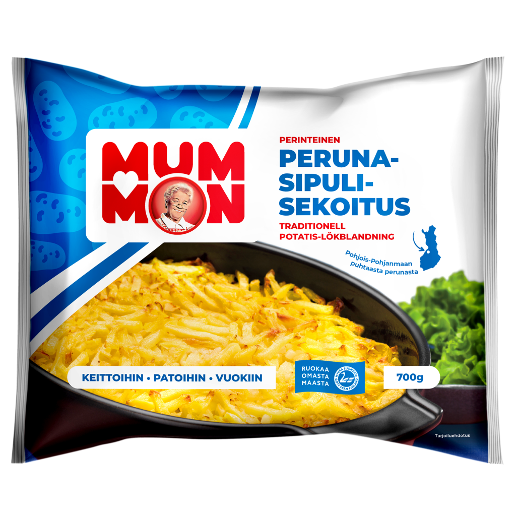 Mummon perinteinen peruna-sipulisekoitus 700 g