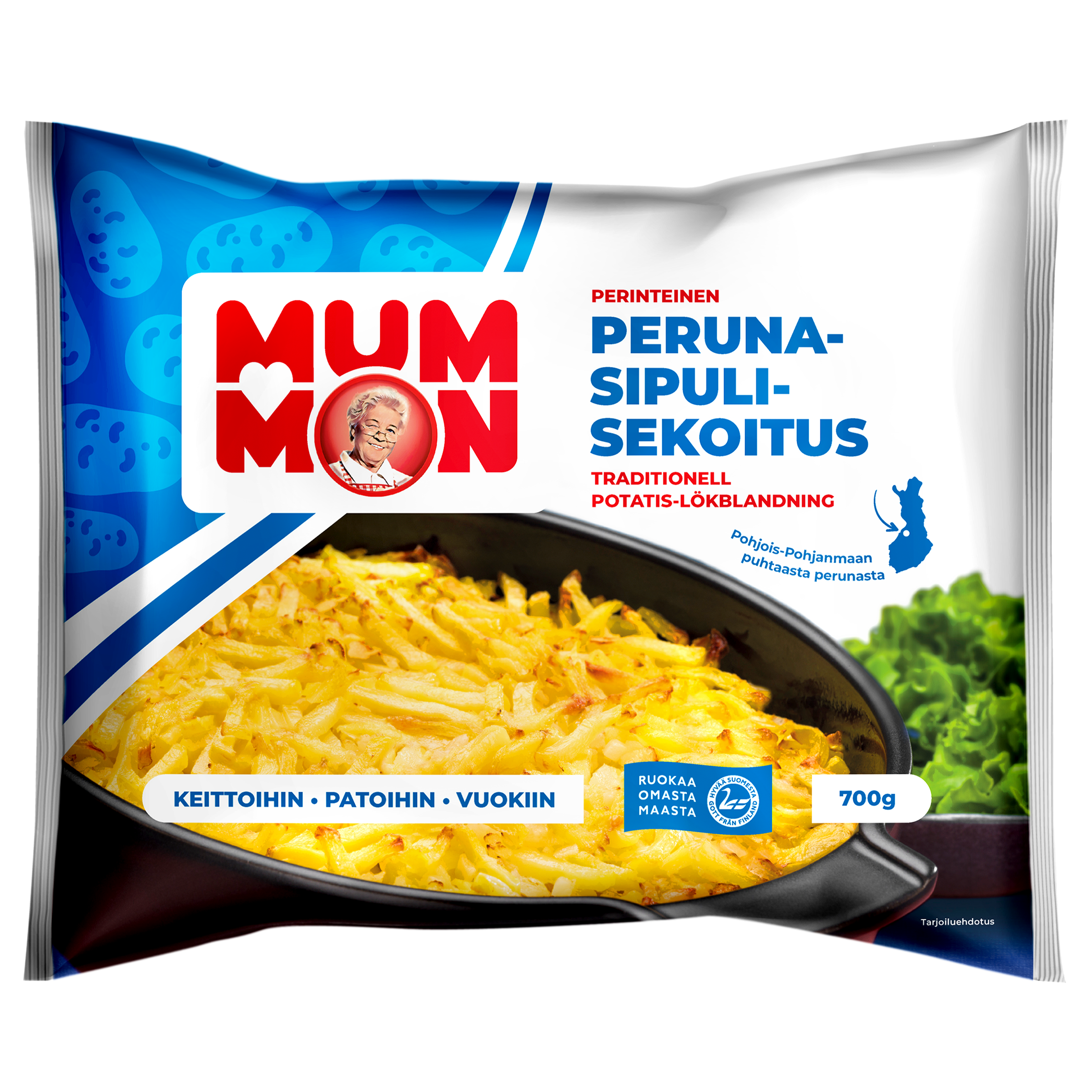 Mummon perinteinen peruna-sipulisekoitus 700 g