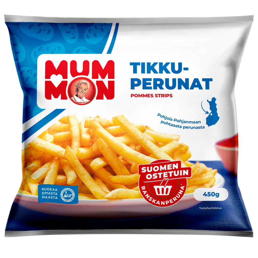 Mummon Tikkuperunat 450g
