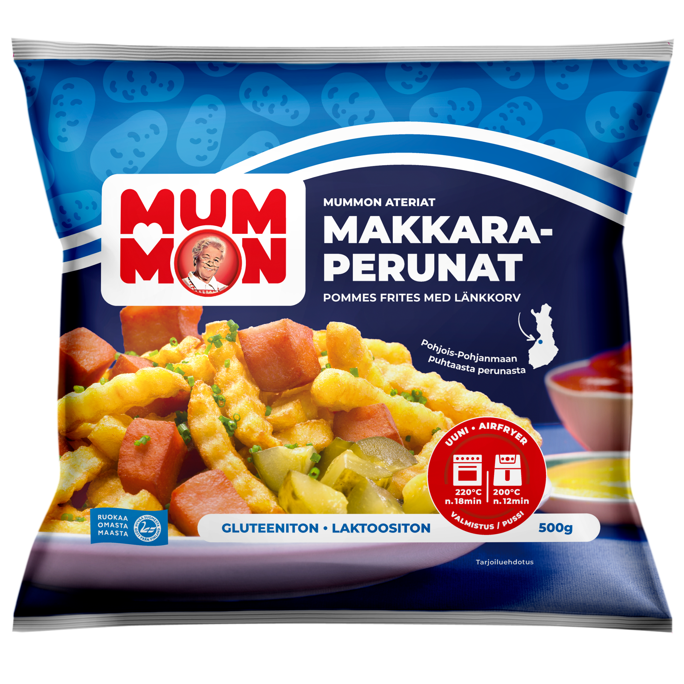 Mummon Makkaraperunat 500g