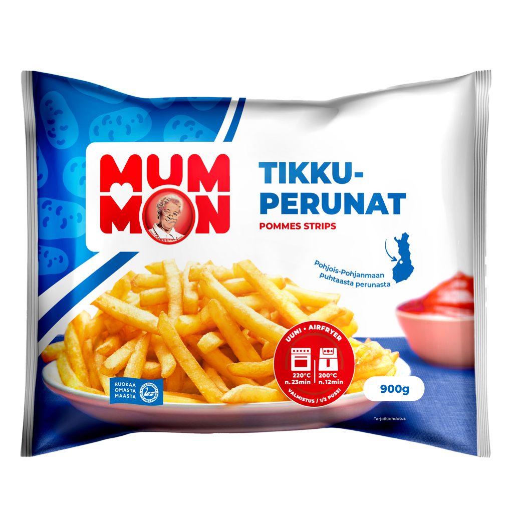 Mummon Tikkuperunat 900g