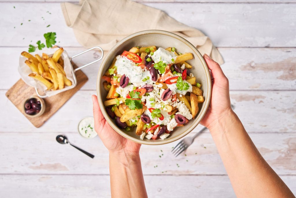Greek Loaded Fries